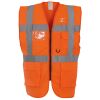 Multifunctional executive hi-vis waistcoat (HVW801) Thumbnail
