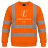 Hi Vis Crew Neck Sweatshirt Thumbnail